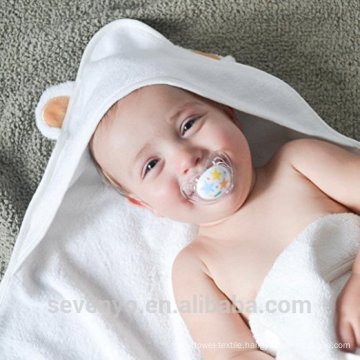 100% bamboo baby hooded towel super fluffy premium bath production with bear ears Keep your little one warm and dry